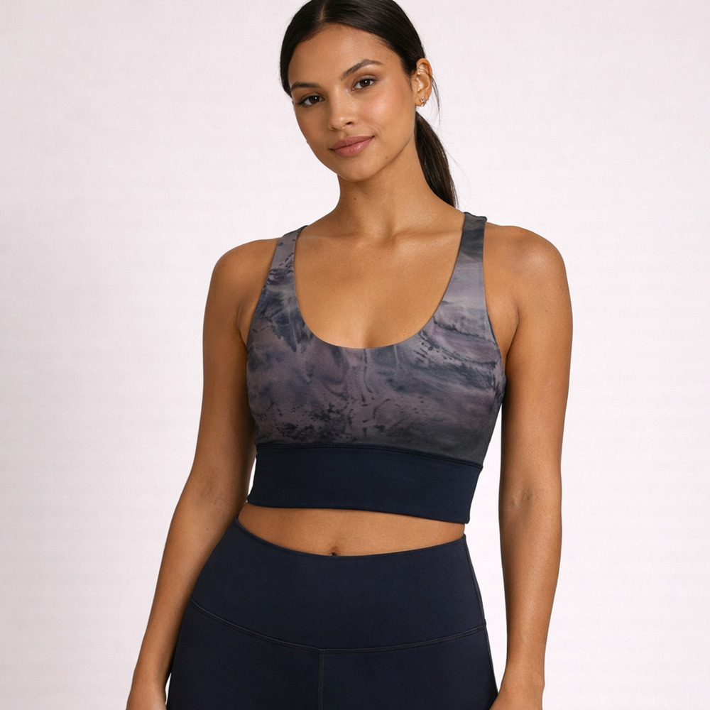 Lululemon Free To Be Moved Bra Size 6 Panorama Strappy Back Medium Support
